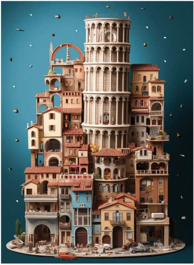 Puzzel Pisa 1000 stukjes ANATOLIAN