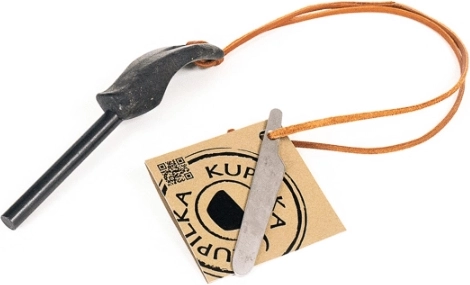 Kupilka Firesteel 8 zwart vuurstaal 124 mm