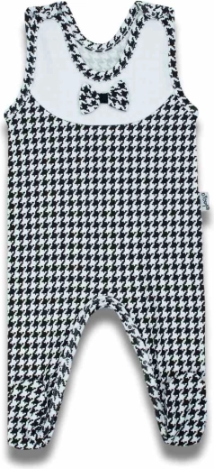 Katoenen baby-stramplers Nicol Viki met print