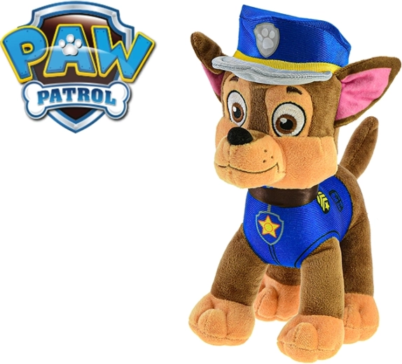 Paw Patrol pluchen politieagent Chase 27 cm
