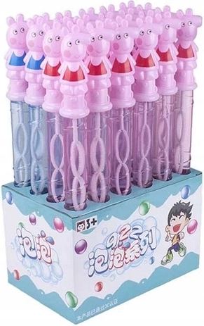Kinderzeepbellen met varkensmotief – 24 stuks in display