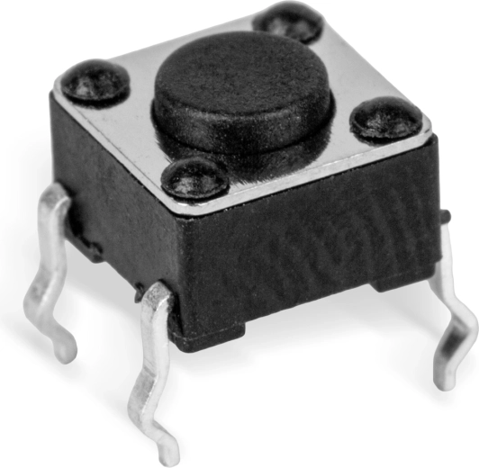 Microschakelaar 6 × 6 × 7,4 mm