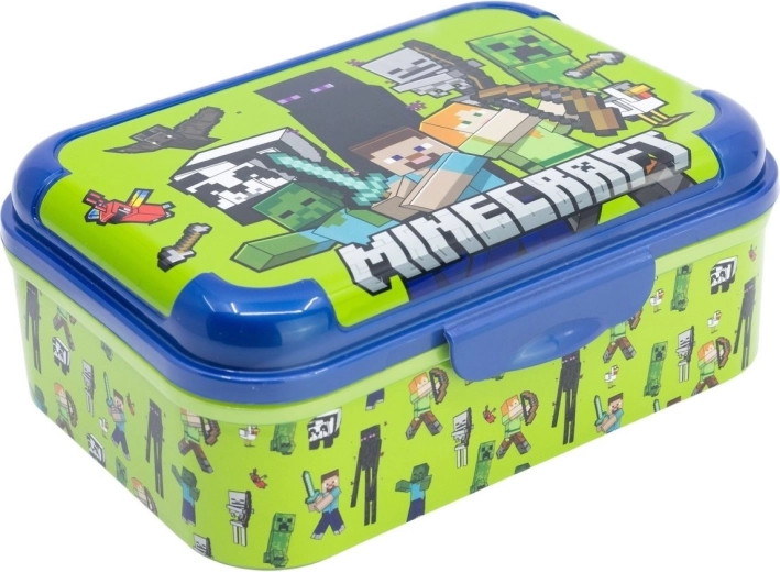 Grote lunchbox Minecraft - 1 stuk