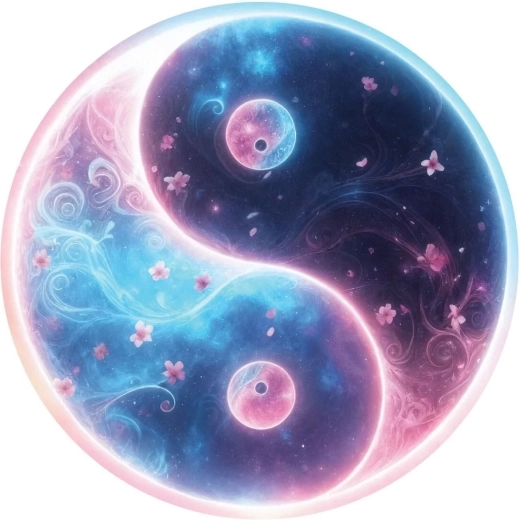 Ronde puzzel Jin en Jang 570 stukjes