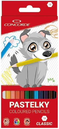 Kleurpotloden CONCORDE Classic 12 kleuren