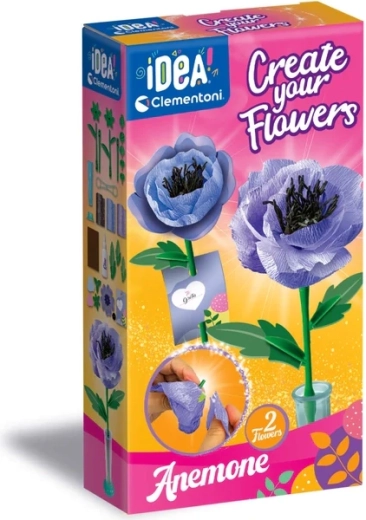 Clementoni iDEA creatieve set Bloemen – anemoon