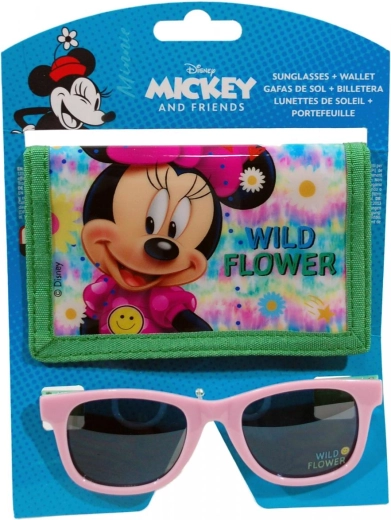 Set met Minnie-bril en portemonnee