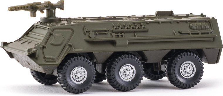 SIKU militair pantserverkenningsvoertuig – metalen model