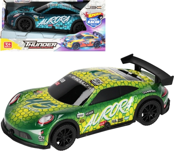 Raceauto met licht en geluid - 1 stuk