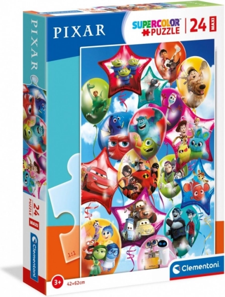 Puzzel CLEMENTONI Pixar party MAXI 24 stukjes