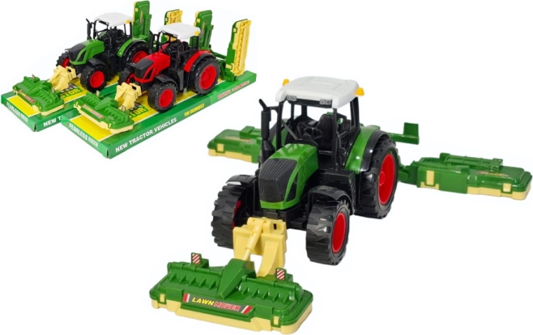 Tractor met maaiers