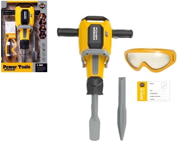 Kinder-luchthamers Power Tools – geel