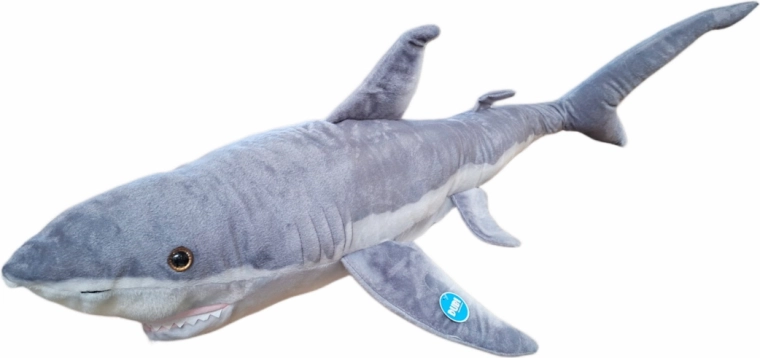 Pluchen haai 130 cm