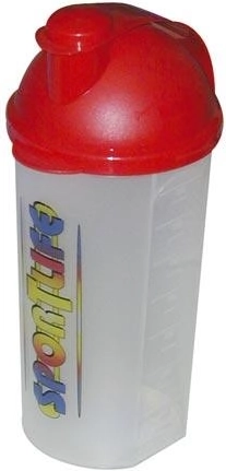 Shaker voor dranken 700 ml met deksel, mix kleuren
