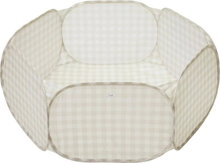 3 Sprouts droog zwembad recycled gingham beige