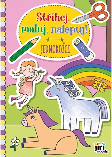 Knip, kleur, plak! Eenhoorns
