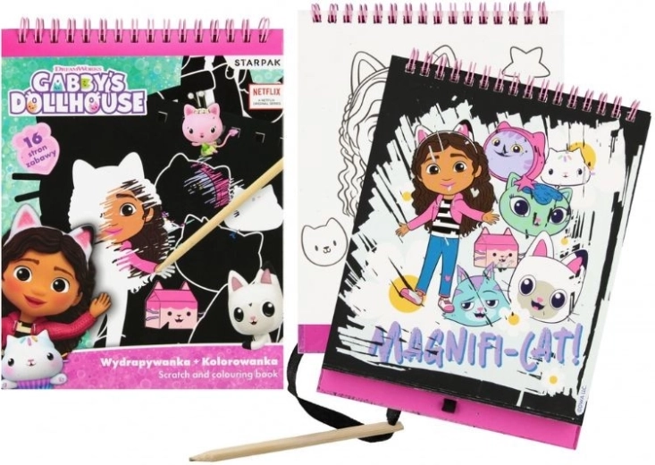 Kraskunstboek Gabby's Dollhouse - 1 stuk
