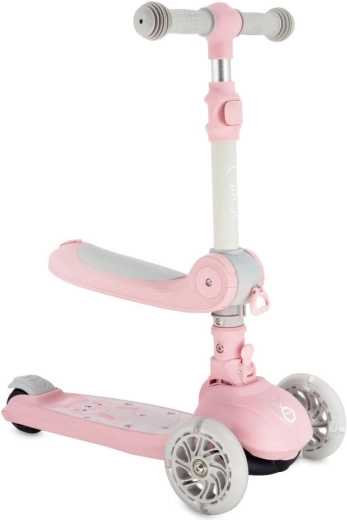 MoMi DEBE 2-in-1 kinderstep roze