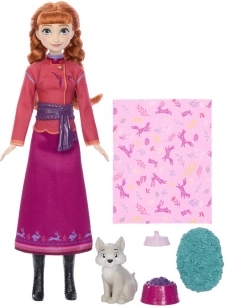 Disney Frozen-pop Anna met een wolfje