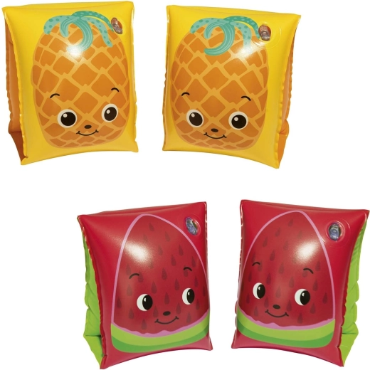 Opblaasbare zwemvleugels voor kinderen BESTWAY fruit – watermeloen/ananas 23 × 15 cm
