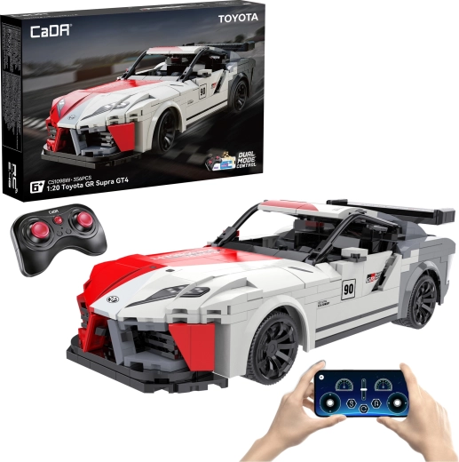 CaDA Toyota GR Supra GT4 RC bouwset (356 onderdelen)