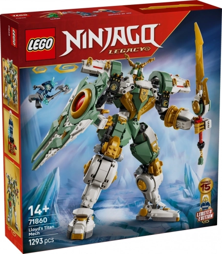 Lego Ninjago Lloyds titanium mech – 15e verjaardag