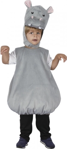 Kinderkostuum nijlpaard 92–104 cm
