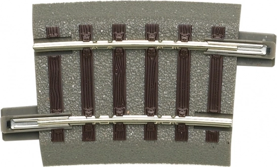 Roco geoLINE boograil R2 7,5° met bedding