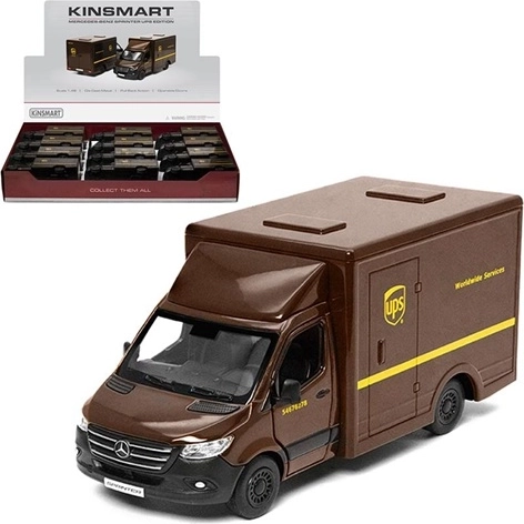 Metalen model Mercedes-Benz Sprinter UPS op schaal 1:48