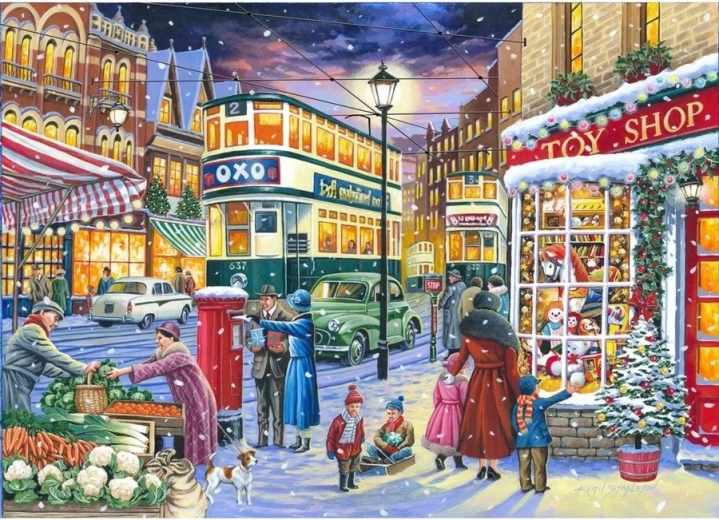 House of Puzzles-puzzel Tramhalte, 1000 stukjes