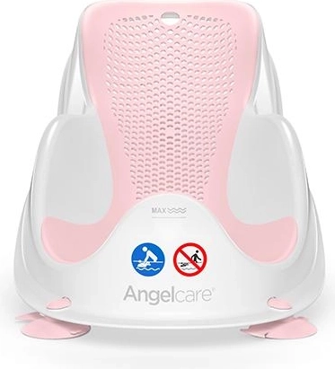 Angelcare badzitje FIT lichtroze