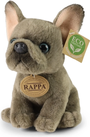 Rappa pluchen hond Franse bulldog 18 cm