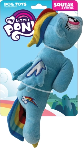 Pluchen hondenspeelgoed My Little Pony Rainbow Dash 33 cm