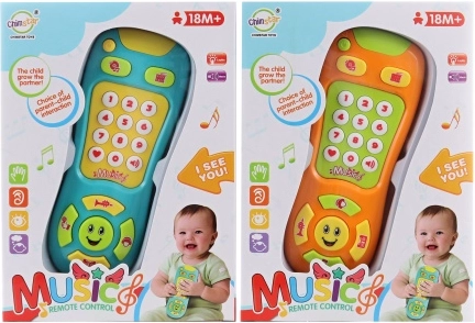 lichtgevende kinderafstandsbediening met geluiden