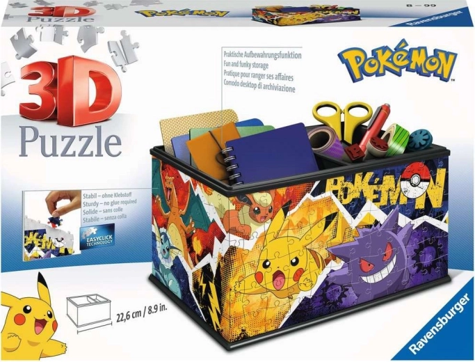 3D-puzzel sieradendoos POKÉMON 216 stukjes