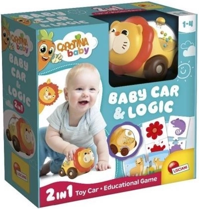 Leeuwenauto en puzzelspel - Carotina Baby