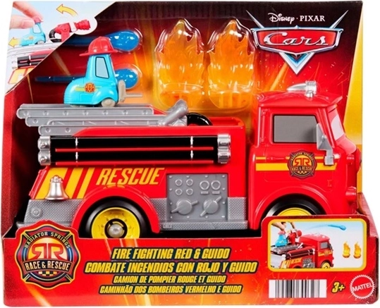 Disney Pixar Cars brandweerwagen Edek en Guido - 1 stuk