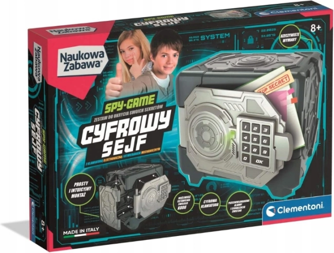 Digitale kluis Spy-Game Clementoni