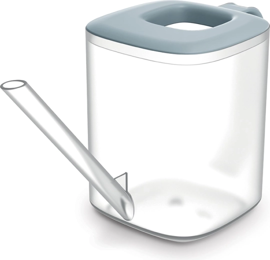 Tubi gieter 1 l transparant/lichtgrijs