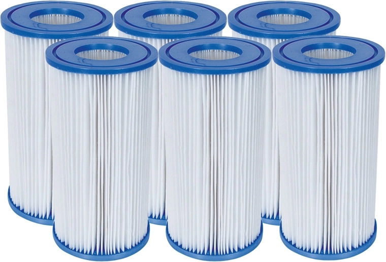 Filtercartridge Type III voor zwembadpomp – set van 6 stuks Bestway