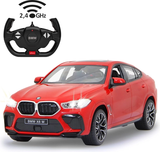 JAMARA BMW X6 M op afstand bestuurbare auto rood 1:14