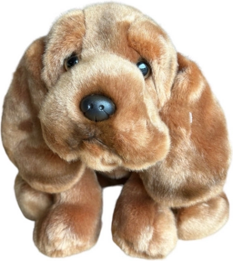 Pluchen Sint-Hubertushond 28 cm
