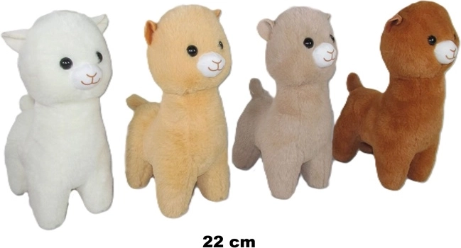 Pluchen alpaca 22 cm