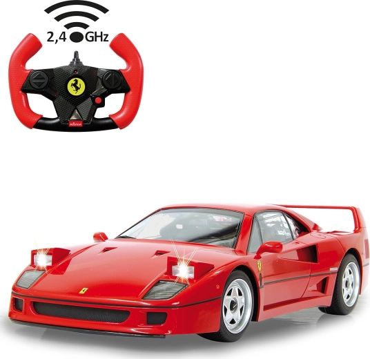 Jamara Ferrari F40 RC-auto 1:14, rood, 2,4 GHz