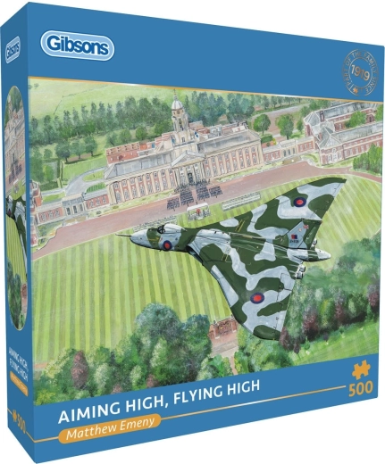 Gibsons puzzel mikken hoog, vliegen hoog 500 stukjes