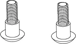 King pin Skull-Nightstorm - set van 2 stuks