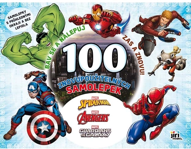 Marvel – herbruikbare stickers