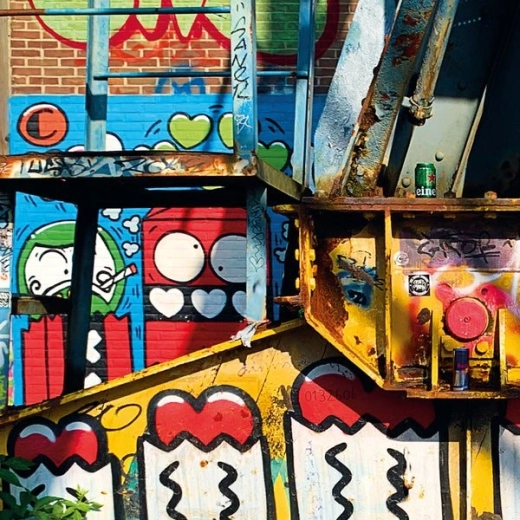 Vierkante puzzel CURIOSI Amsterdam – patroon III, 80 stukjes