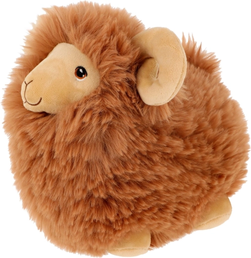 Keel Toys Keeleco bruin schaap van ecologisch pluche 18 cm