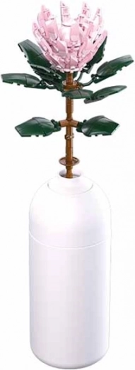 Sluban Flowers protea in vaas – grote bouwset